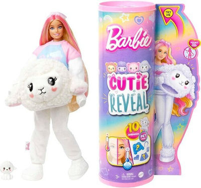 Barbie Κούκλα Cutie Reveal Προβατάκι για 3+ Ετών