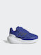 Runfalcon 3.0 AC I Kids Sports Shoes Running with Hoop & Loop Closure Lucid Blue / Legend Ink / Cloud White