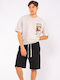 Men's cotton shorts | M131 Bruno - Black