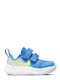 Star Runner 3 Kids Sports Shoes Running with Hoop & Loop Closure Light Blue