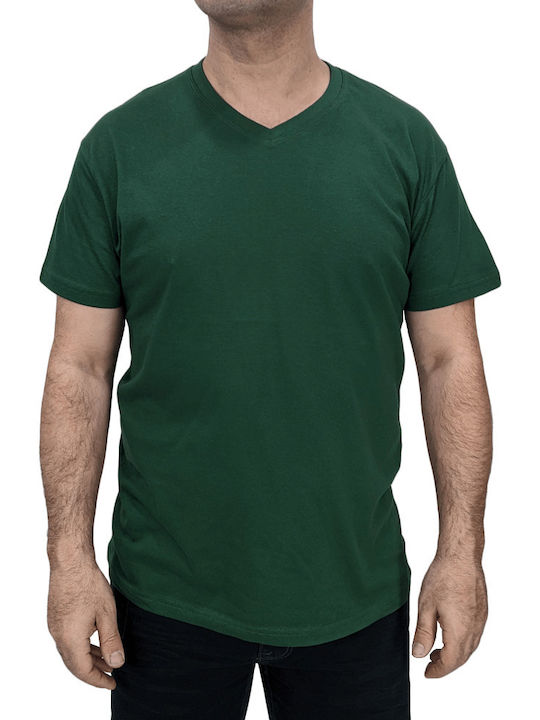 Roly Samoyedo Ανδρικό Διαφημιστικό T-shirt Κοντομάνικο σε Πράσινο Χρώμα