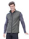 Tee Jays Men's Promotional Sleeveless Cardigan in Gray Color