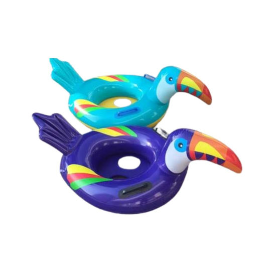Tucan Kids' Swim Ring with Handles and Diameter 80cm. (Assortment Colours)