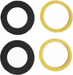 Camera Lens Glass Black for Motorola Moto Edge 30 Fusion