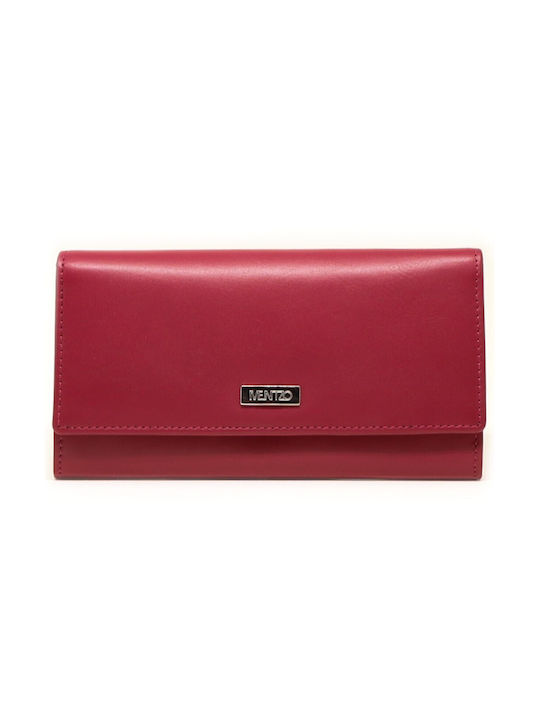 Leather Wallet MENTZO L310 Bordeaux RFID ATHENA