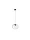 Fan Europe I-Galaxy-S30 Pendant Light Single-Light Ball for Socket E27 Black