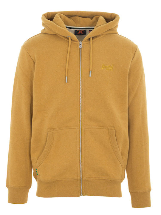 Superdry M D5 Sweatshirt with Hood Mustard Yell...