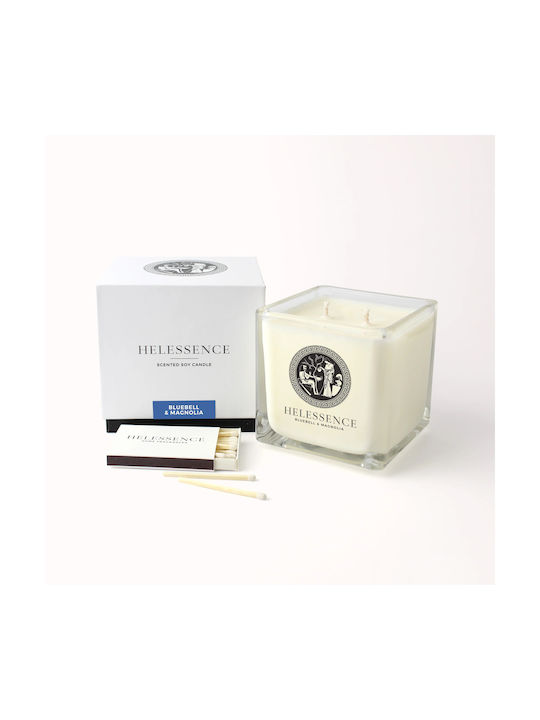 Helessence Bluebell & Magnolia Αρωματικό κερί - Αρωματικές νότες: καμπανούλα / μανόλια / τουμπερόζα 220 γρ
