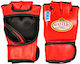 Sport Masters GF-3 MMA Handschuhe Leder Rot