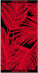 Summertiempo Red Beach Towel 160x85cm S4