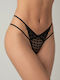 Milena by Paris Damen Sexy String mit Spitze Sc...