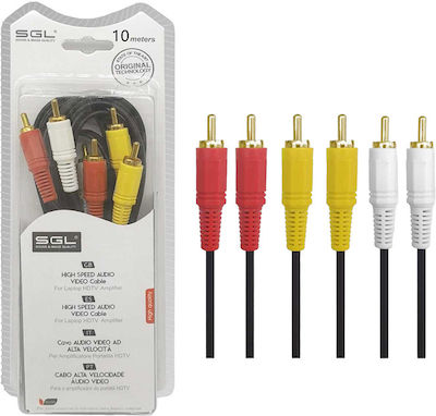 SGL Cablul Bărbat compozit - Bărbat compozit 10m (096124)