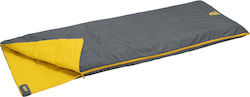 Abbey Camp Sleeping Bag Single Summer Grey/Yellow