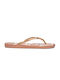 Roxy Women's Flip Flops White/Champagne