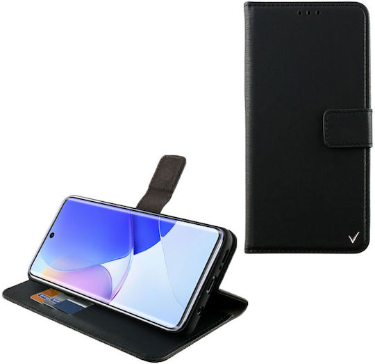 Volte-Tel Allure Magnet Clip Book Δερματίνης Μαύρο (Huawei Nova 9 / Honor 50 5G)