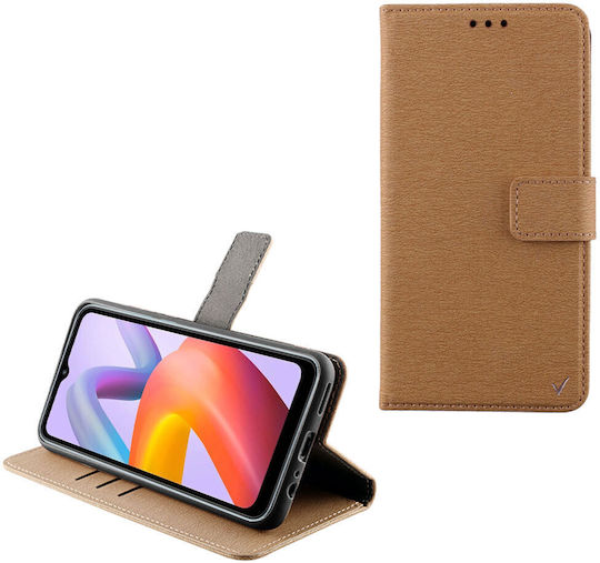 Volte-Tel Allure Magnet Clip Книга Изкуствена кожа Златист (Redmi A1 / A2)