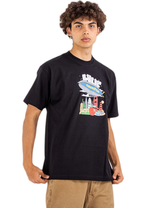 HUF Men's Short Sleeve T-shirt Black