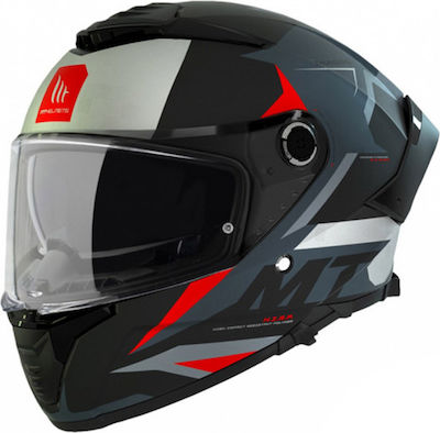 MT Thunder 4 SV Exeo Red Matt Motorradhelm Volles Gesicht DOT / ECE 22.06 1500gr