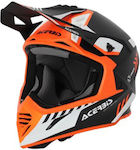 Acerbis X-Track Motocross Helmet ECE 22.06 Black / Orange