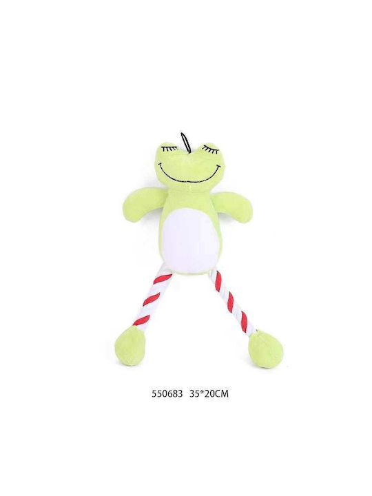 Dog Toy Cuddly Green 35cm