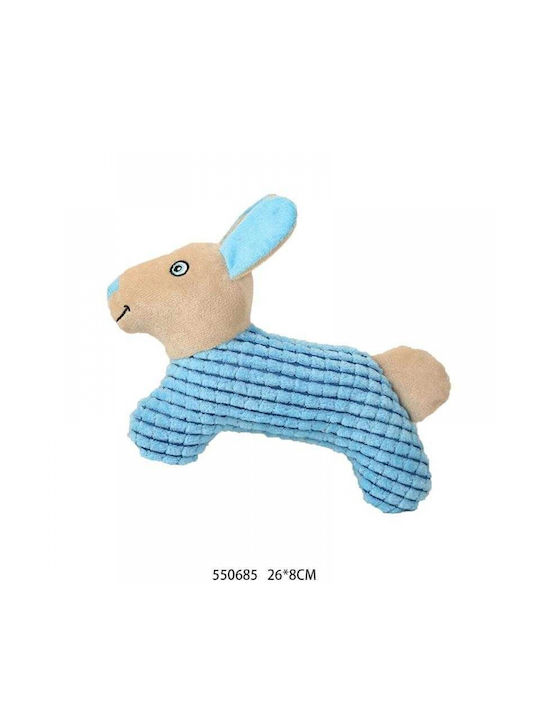 Dog Toy Cuddly Blue 26cm