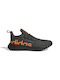 Adidas Kaptir 3.0 Ανδρικά Sneakers Core Black / Screaming Orange / Shadow Olive