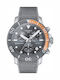Tissot Seastar 1000 Men's Watch 45.5mm Battery Chronograph With Gray Fabric Strap