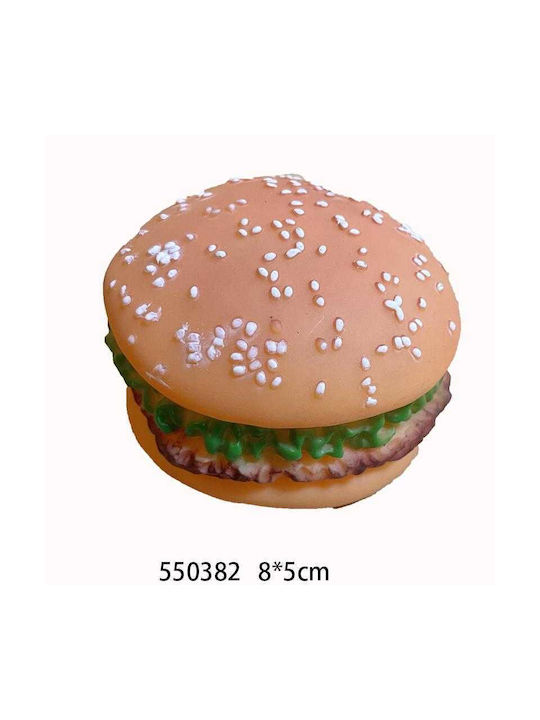 Burger Dog Toy 8cm