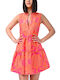 Dress M-8404 orange