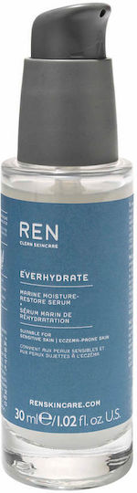 Ren Everhydrate Serum Face with Hyaluronic Acid for Detoxification 30ml