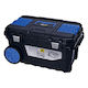 Toolbox4you PTB25PM Tool Storage Plastic Wheeled Box W66xD40xH35cm 35.02.146