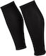 Figli Sports Leg Sleeves for Football Shin Guards Black 1 Pair