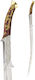 United Cutlery Lord of the Rings Hadhafang Sword of Arwen Sword Replica Length 97cm in Scale 1:1