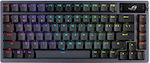 Asus ROG Azoth Wireless Gaming Keyboard 75% with ROG NX Red switches and RGB lighting (English US)