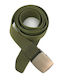 Men's Fabric Webbing Belt Belt Khaki