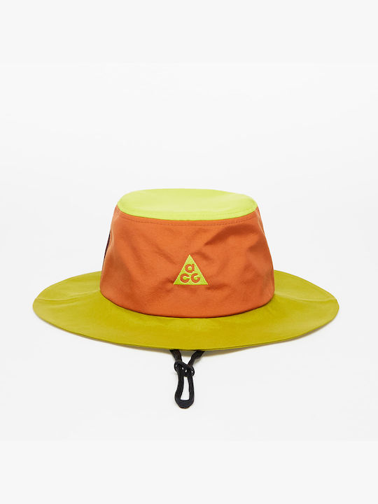 Nike Υφασμάτινo Ανδρικό Καπέλο Στυλ Bucket Κίτρινο