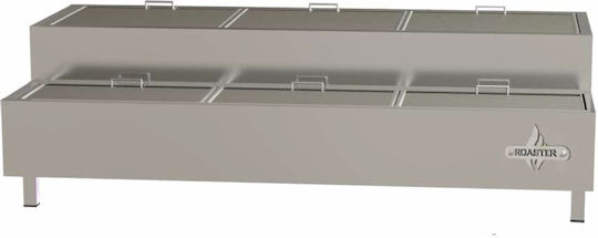 Biokan CGDD5 Σχαριέρα Κάρβουνου με Διαστάσεις 60x150x44cm