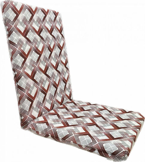 Linea Home Gartenstuhlkissen mit Rückenlehne Porto Rotes 45x105cm