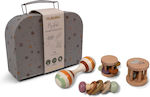 Filibabba Musical Instrument Suitcase kit - Sensory Toys made of Wood with Sounds for 24++ Months