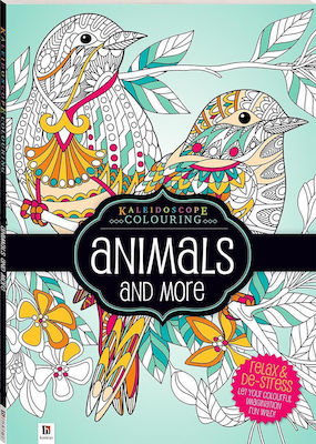 Hinkler Malbuch Kaleidoscope Colouring Animals & More KAL-10