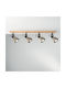 Fan Europe Kisa-AP4 Spot with 4 Lights and with Socket GU10 in Gray Color