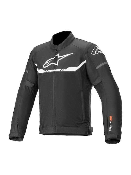 Alpinestars T-SPS Men's Motorcycle Jacket 4 Seasons Waterproof Black/White