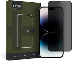 Hofi Anti Spy Glass Pro+ Confidențialitate Sticlă călită pe toată fața (iPhone 14 Pro)