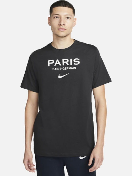 Nike Paris Saint-Germain Swoosh Athletic T-shirt Black DJ1363-080