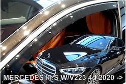 Heko Set of Windbreakers Front Car for Mercedes-Benz S 4D 2020 2pcs