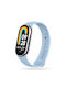 Tech-Protect ICONBAND Armband Silikon mit Pin Sky Blue (Smart Band 8 / 8 NFC)