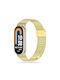 Tech-Protect MILANESEBAND Strap Stainless Steel Gold (Smart Band 8 / 8 NFC)