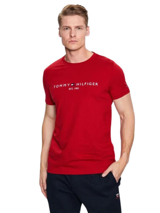 Tommy Hilfiger T-Shirt Burgundisch