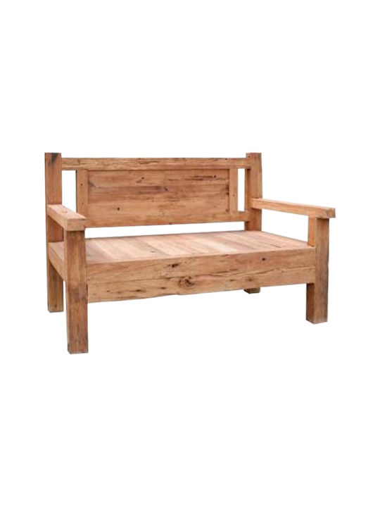Bank Außenbereich Holz 160x80x100cm