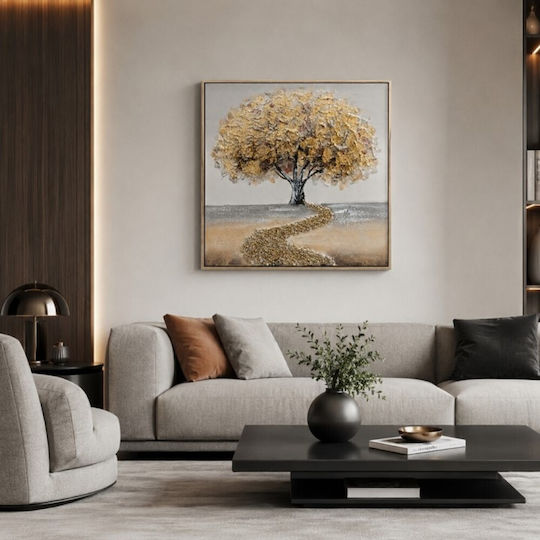 Καρβούνης Πίνακας σε Καμβά 62x62cm